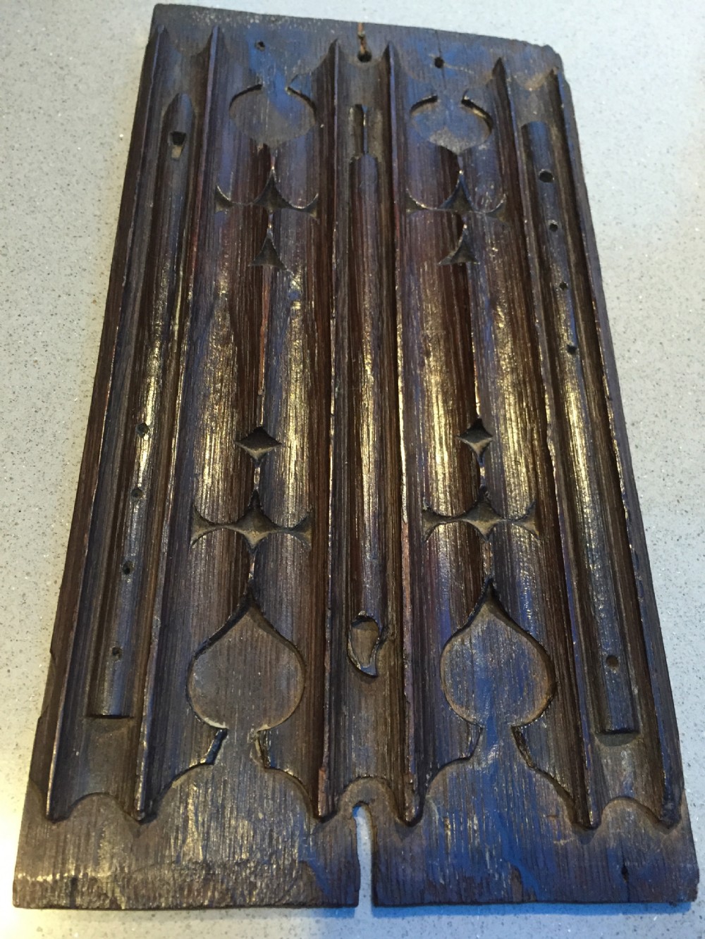 A 16th century musical oak carving