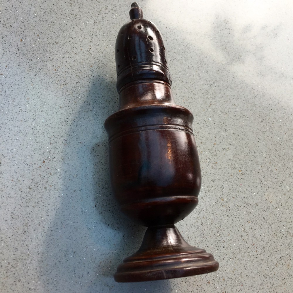 An unusual late 18th century muffineer