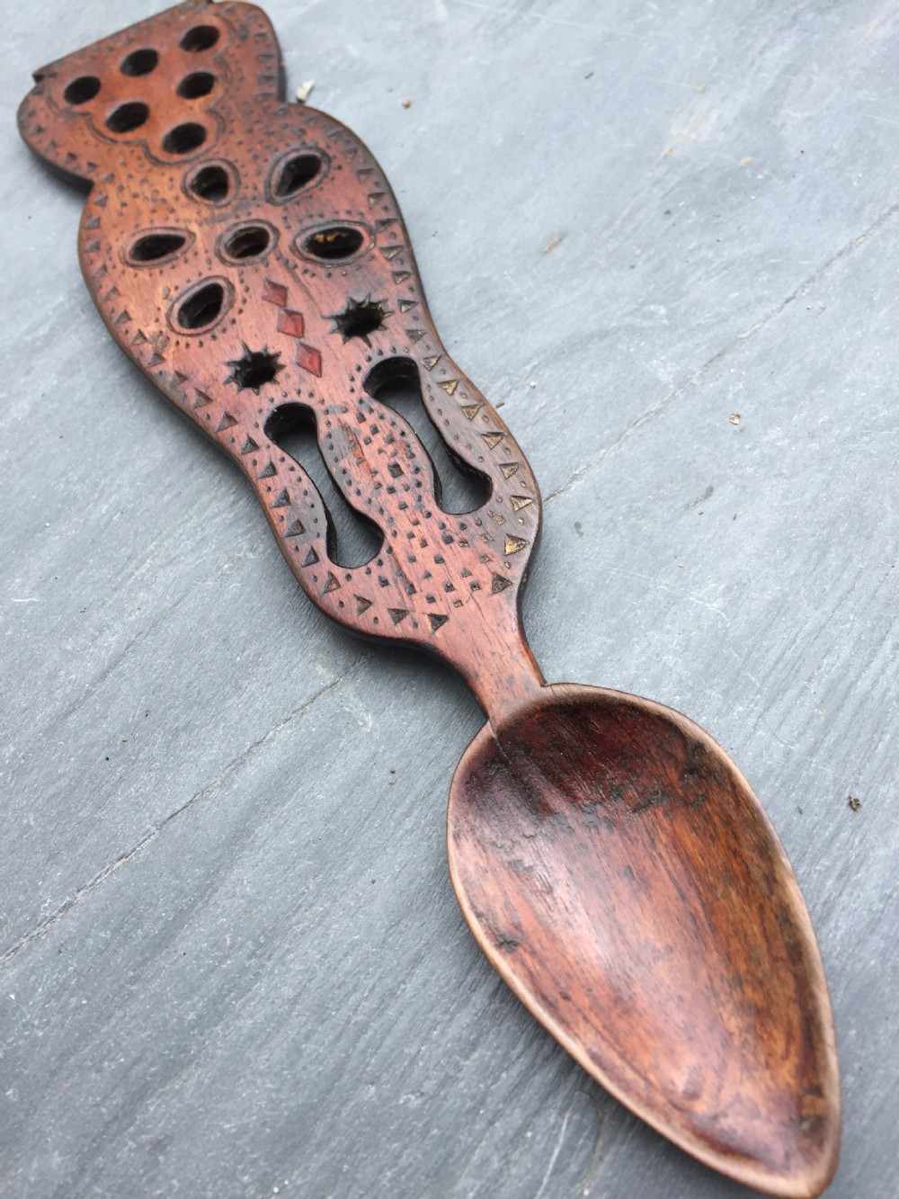  An Antique Welsh Lovespoon