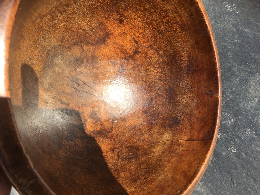 A large deep 19th century bowl
