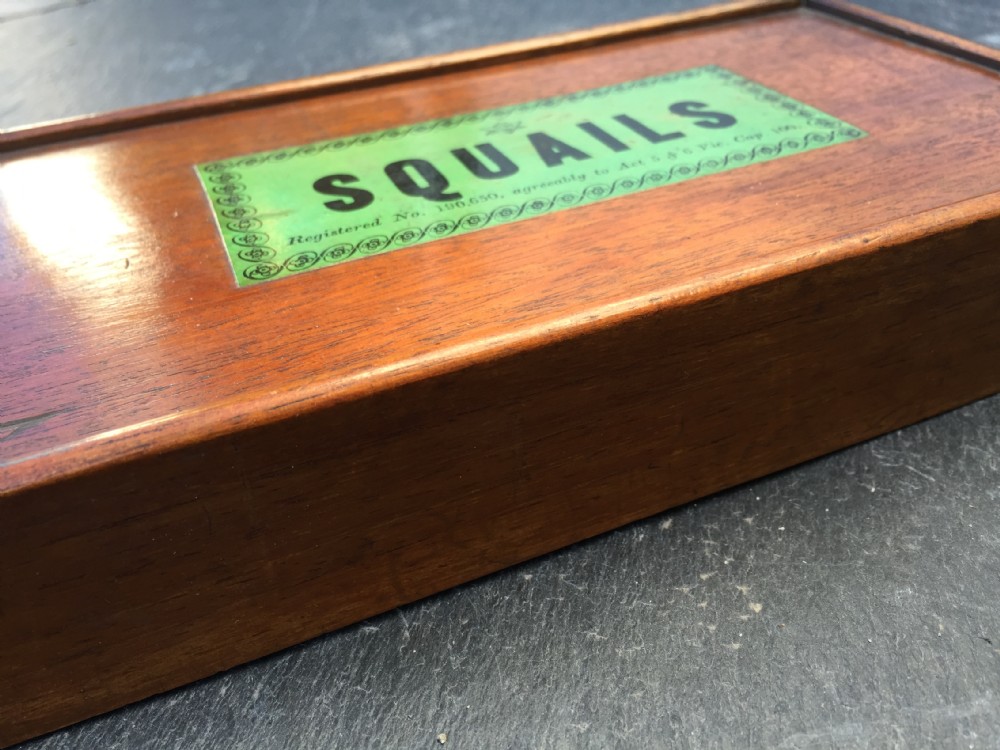 Antique game of Squails