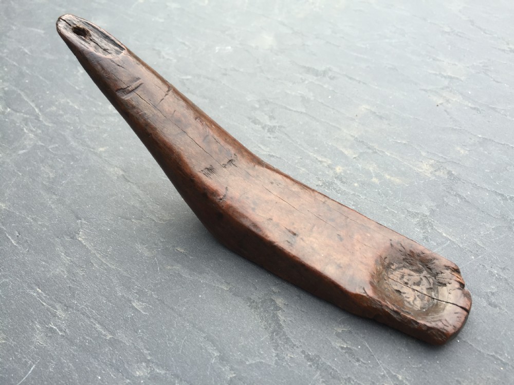 A rare 17th century English pipe stand