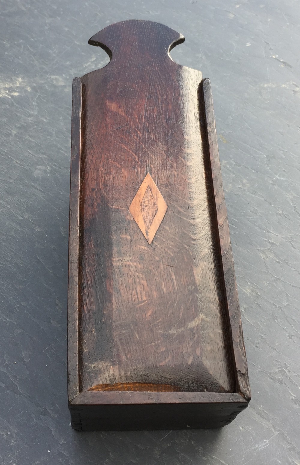 Antique 18th century Welsh Oak Candle Box