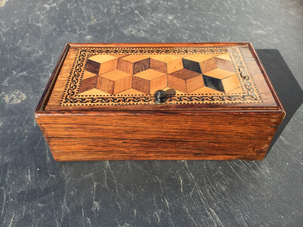 An Antique Tunbridge Ware Box