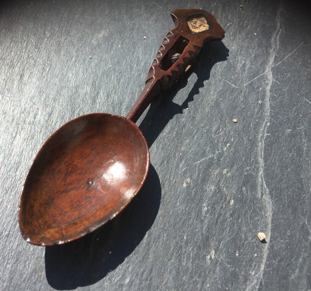Antique Welsh Lovespoon