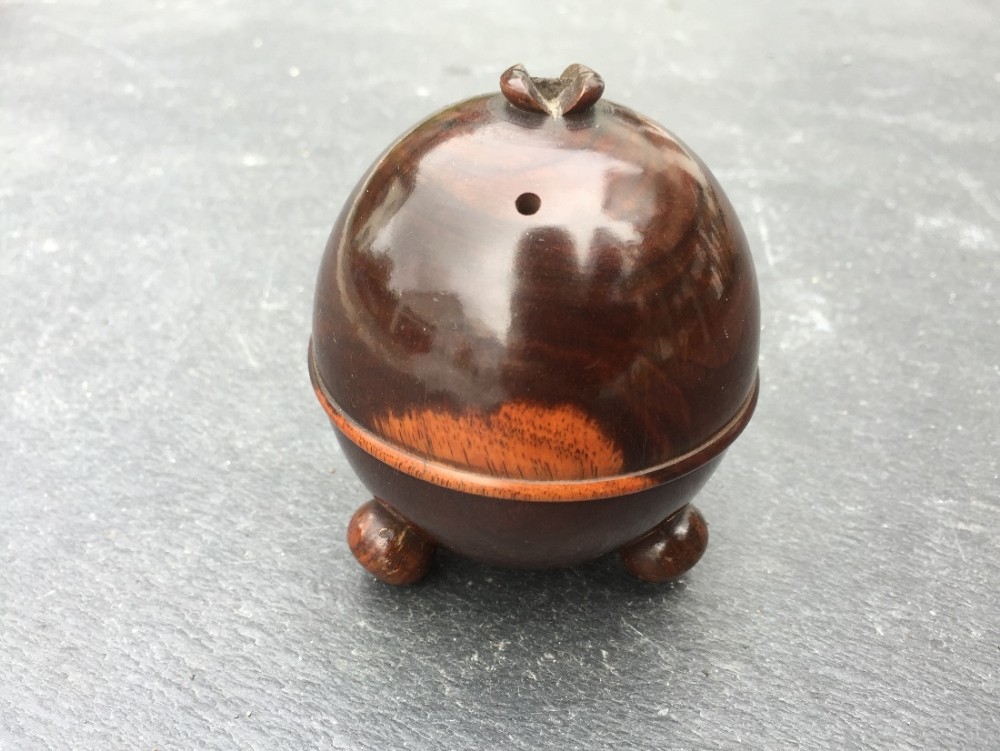 Antique String Box with Cutter