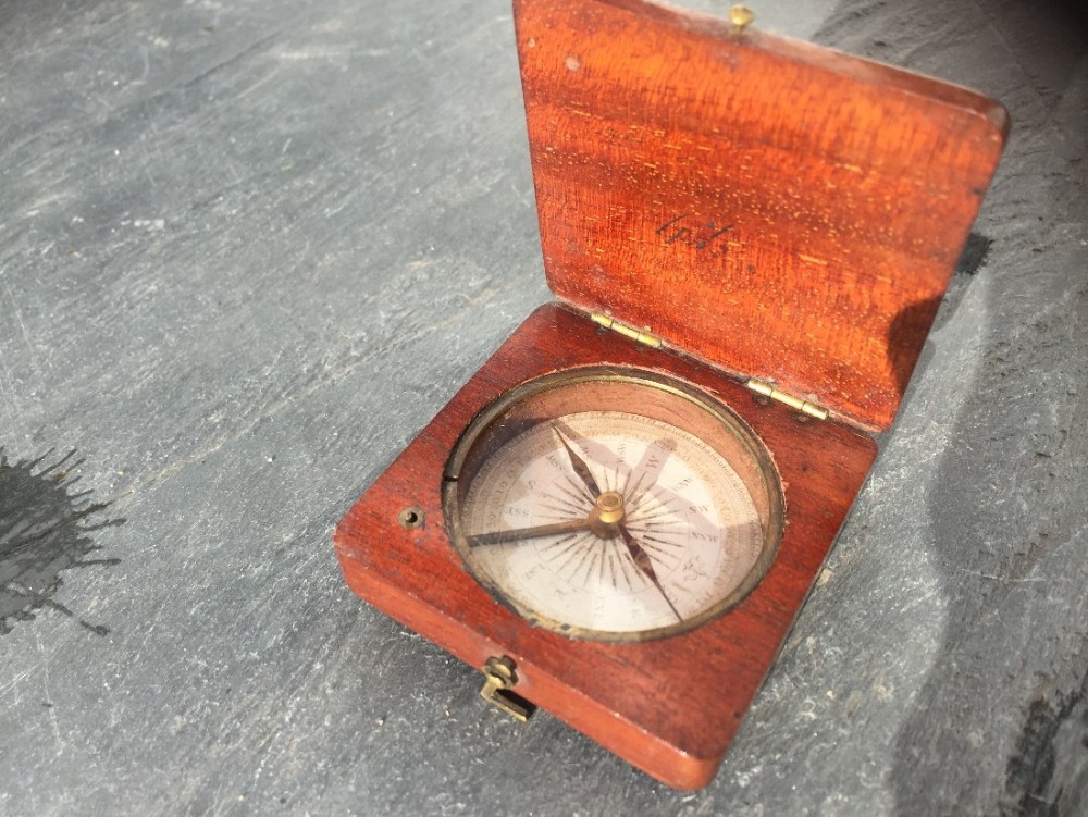 An early 19th century explorers compass
