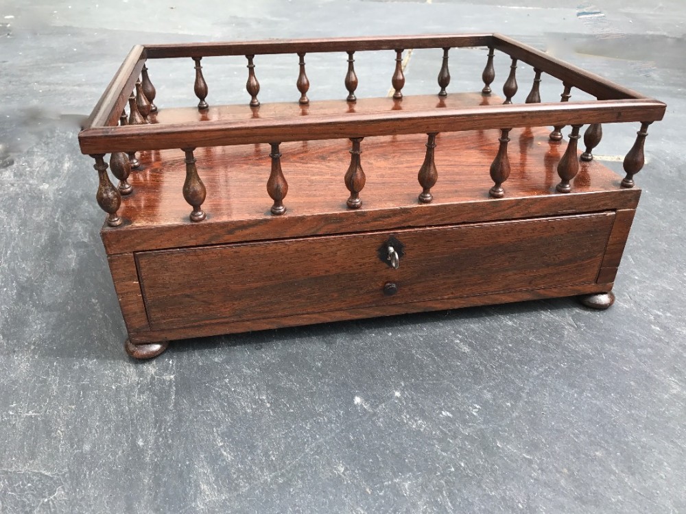 An antique book carrier and writing slope
