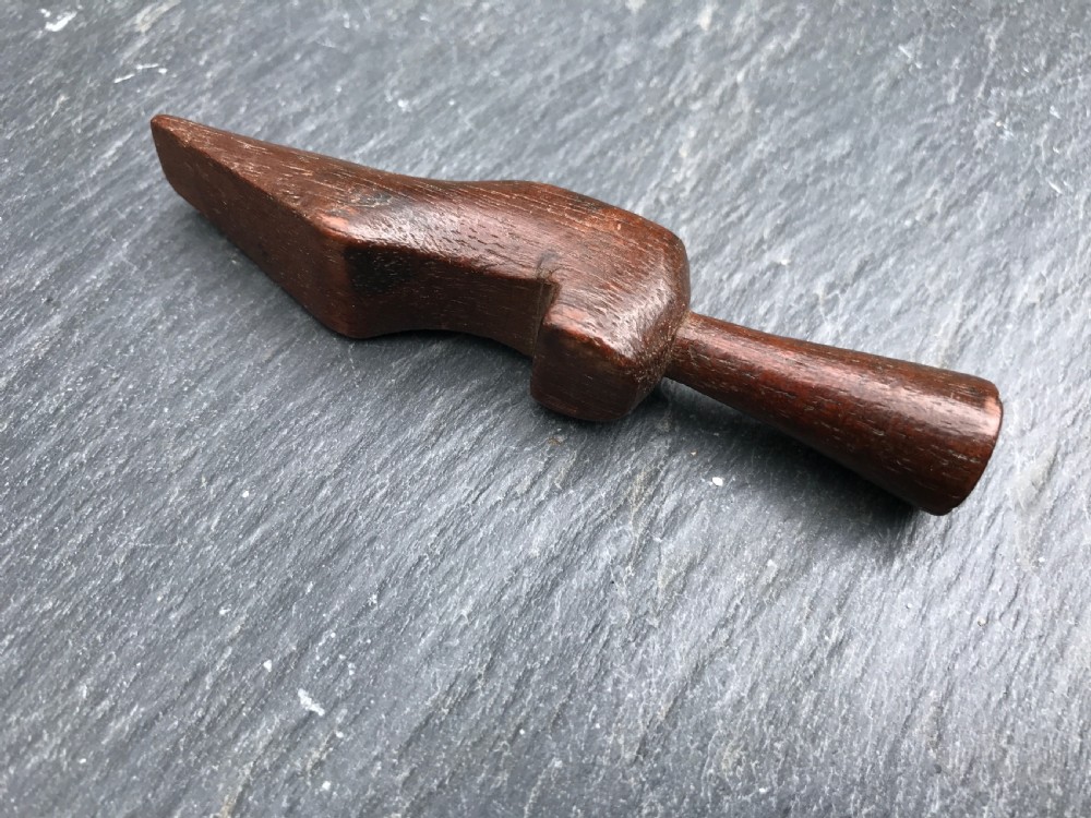 A 19th century  novelty treen pipe tamper  View V