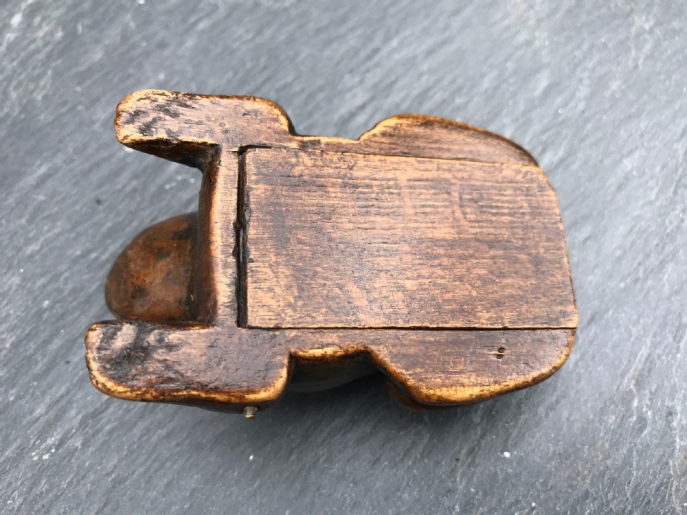 Antique Novelty Snuff Box -in the form of a toad View III