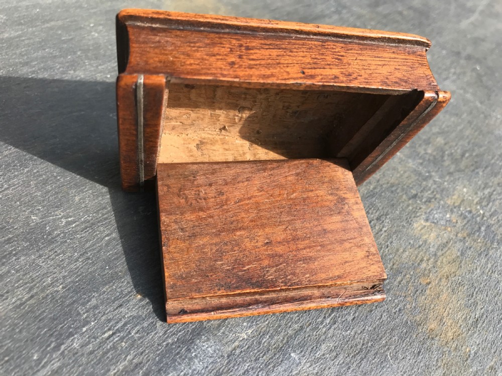 Antique Book Shaped Snuff Box View IV