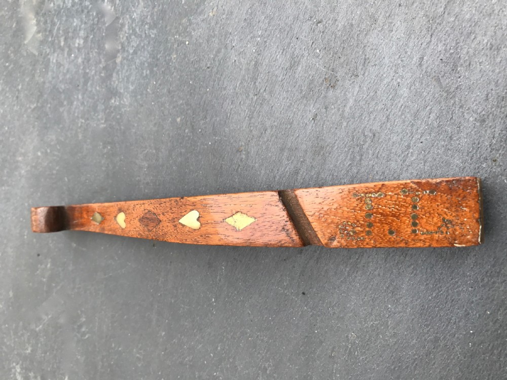 Antique Knitting Sheath - Illustrated in Dr McFeeters Book on Knitting Sheaths View III