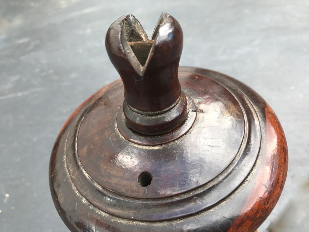 Antique Lignum Vitae String Box View II