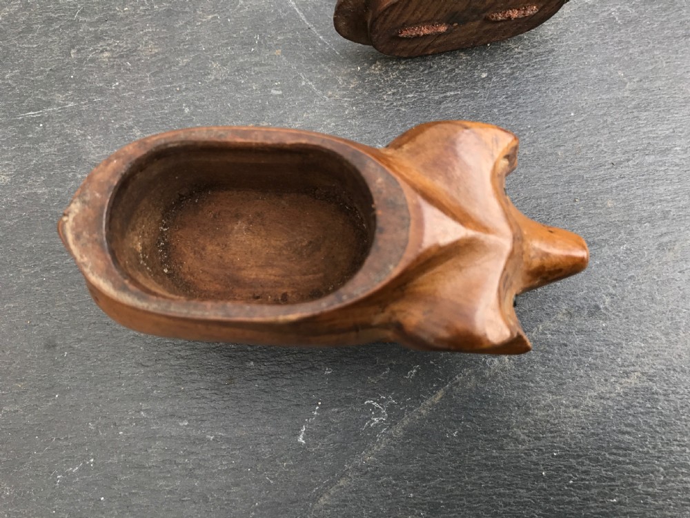 Antique Snuff Box - in the form of a pig View III