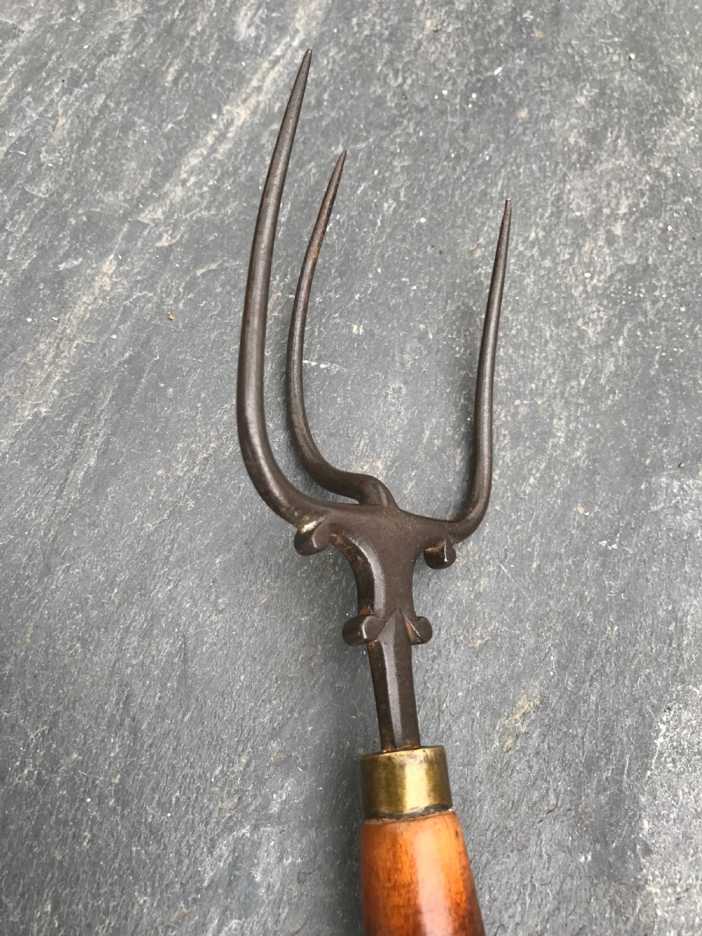 Georgian Three Pronged Toasting/Cooking Fork View II