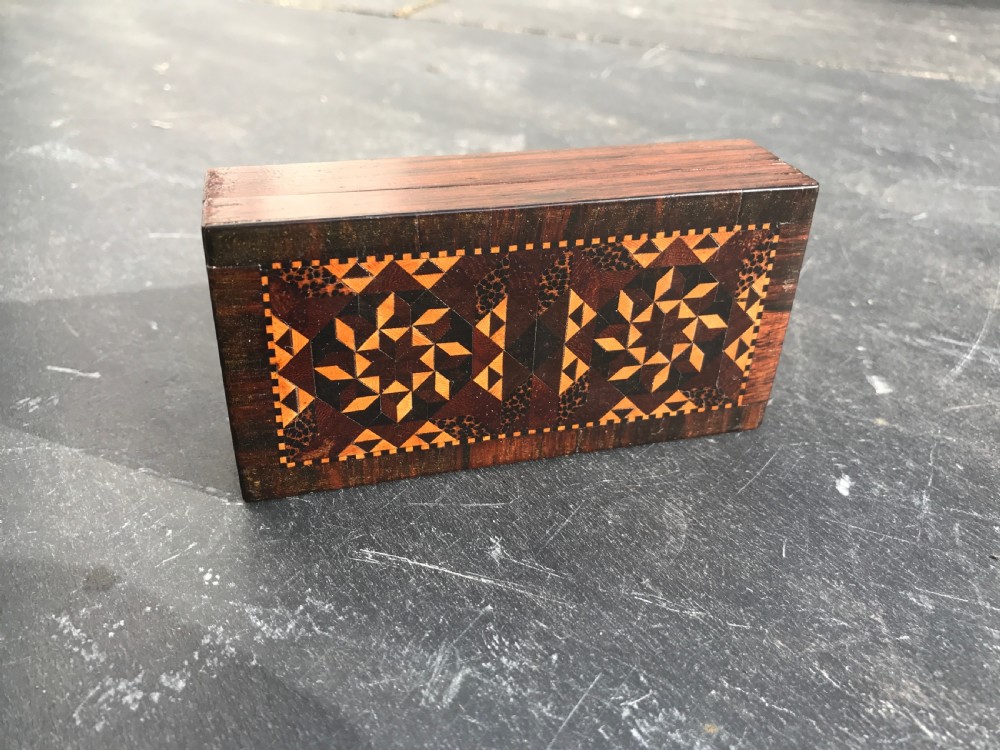 Antique Tunbridge Ware Box View II