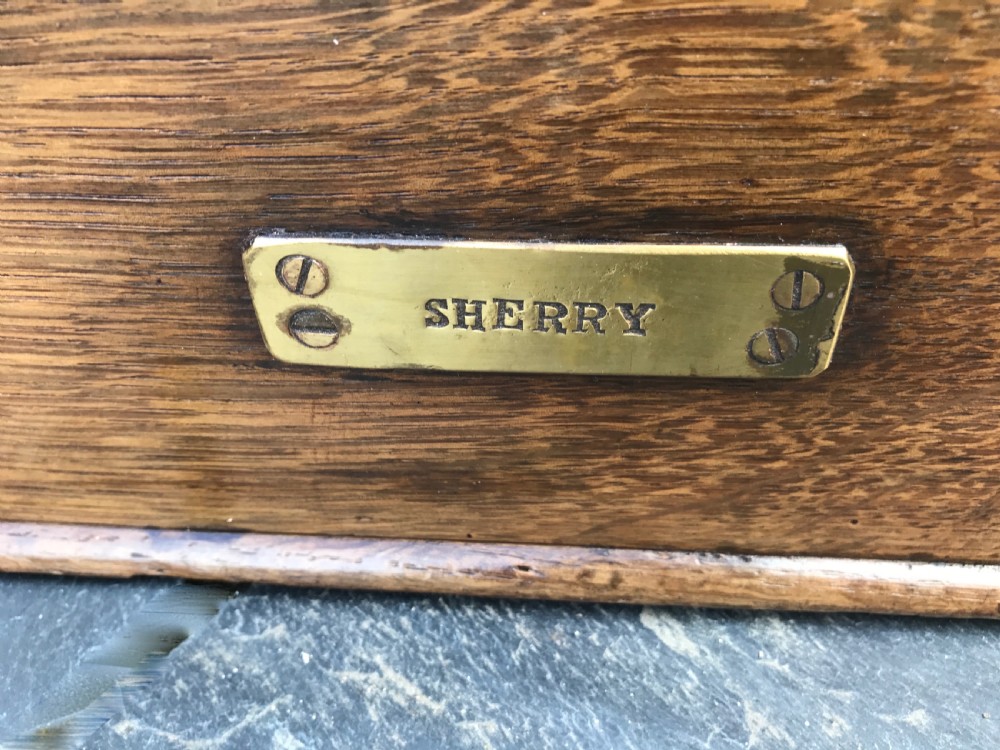 A Georgian Oak Treen Bottle Carrier View VI