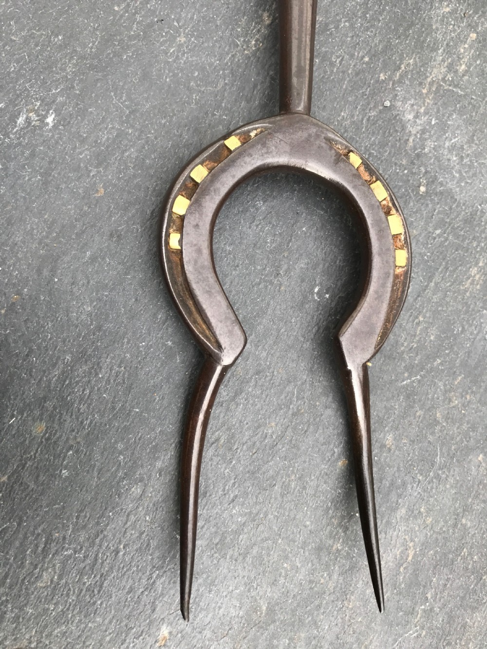 An early 19th century Toasting Fork - Horse shoe View II