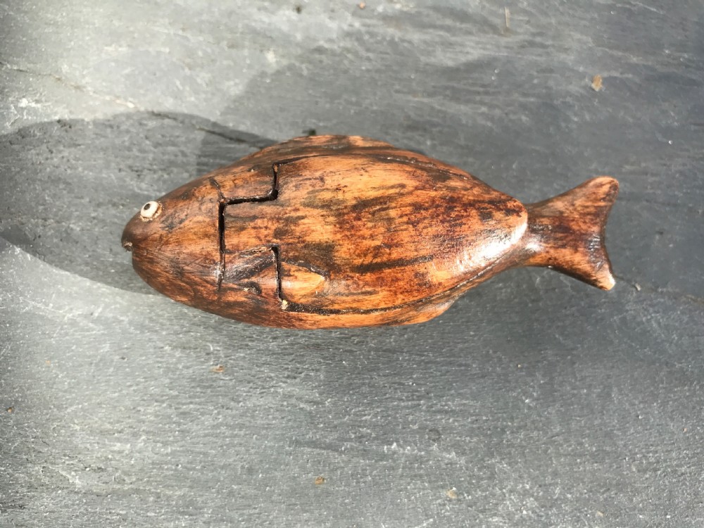 Antique Snuff Box - Fish View II
