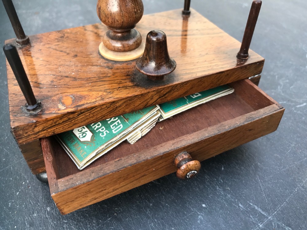A Georgian Rosewood Sewing Stand View II