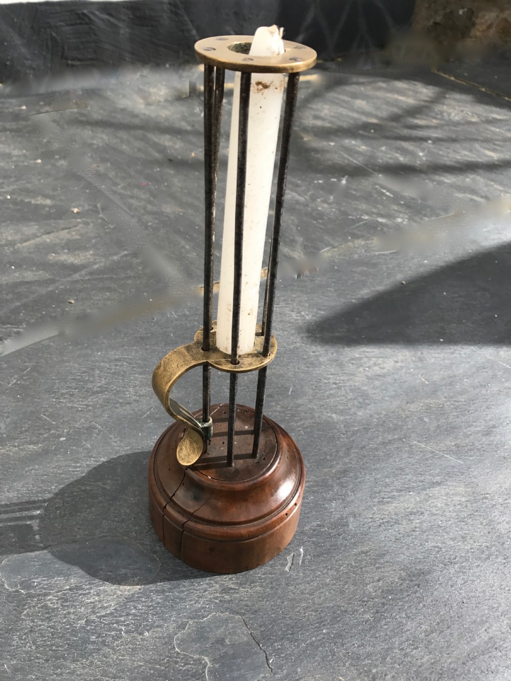 A late 18th century stable candlestick View IV