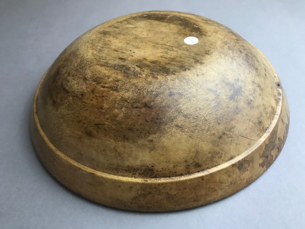 Antique Sycamore Dairy bowl View III