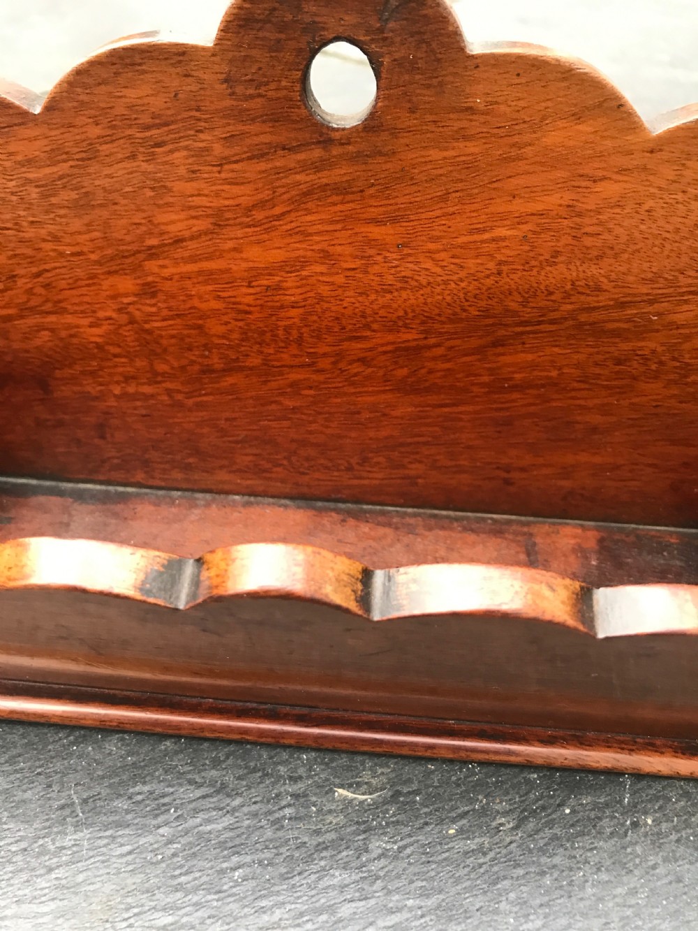 A Georgian Mahogany Candle/Taper Box View III