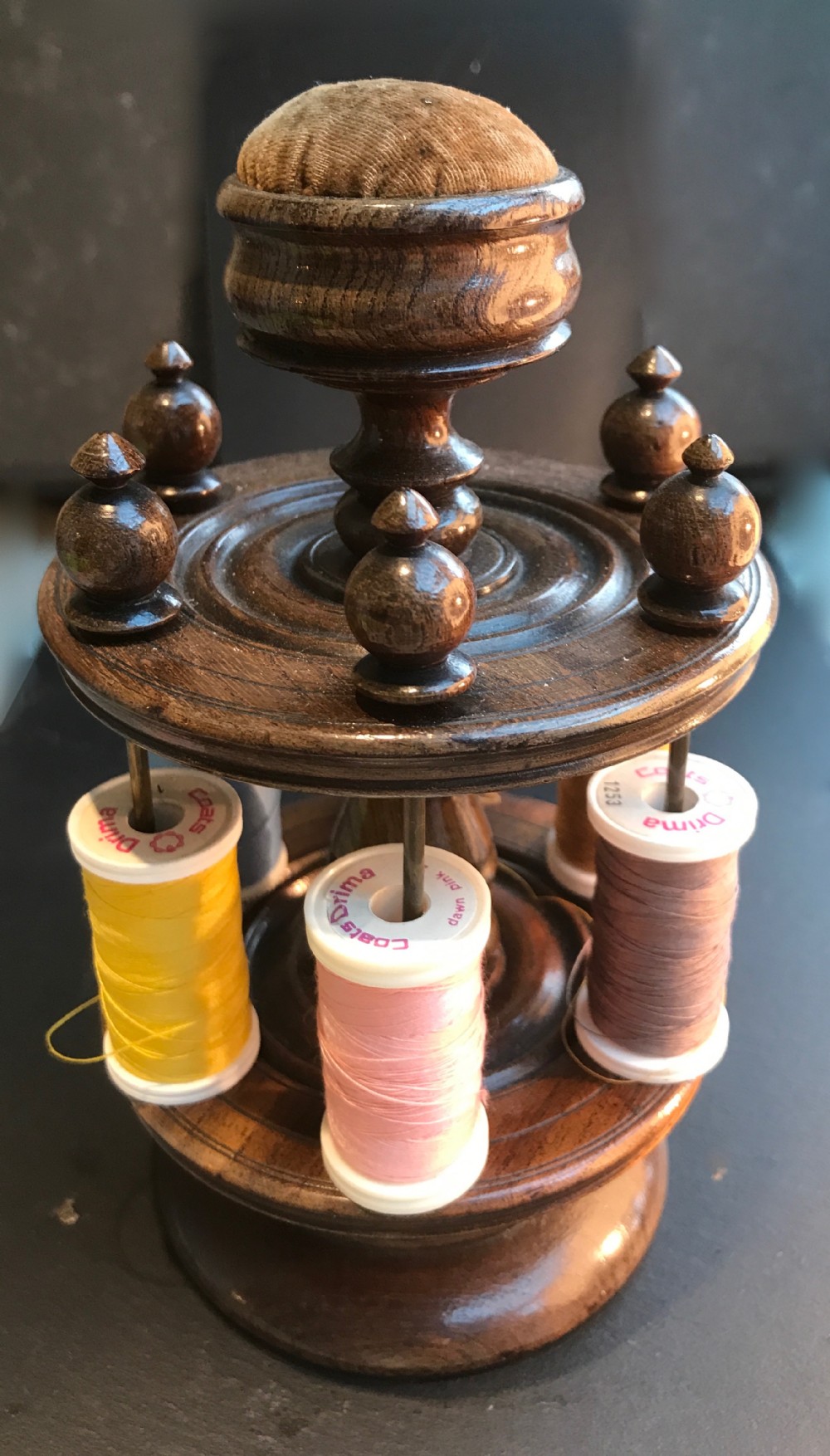 Antique Sewing Tower