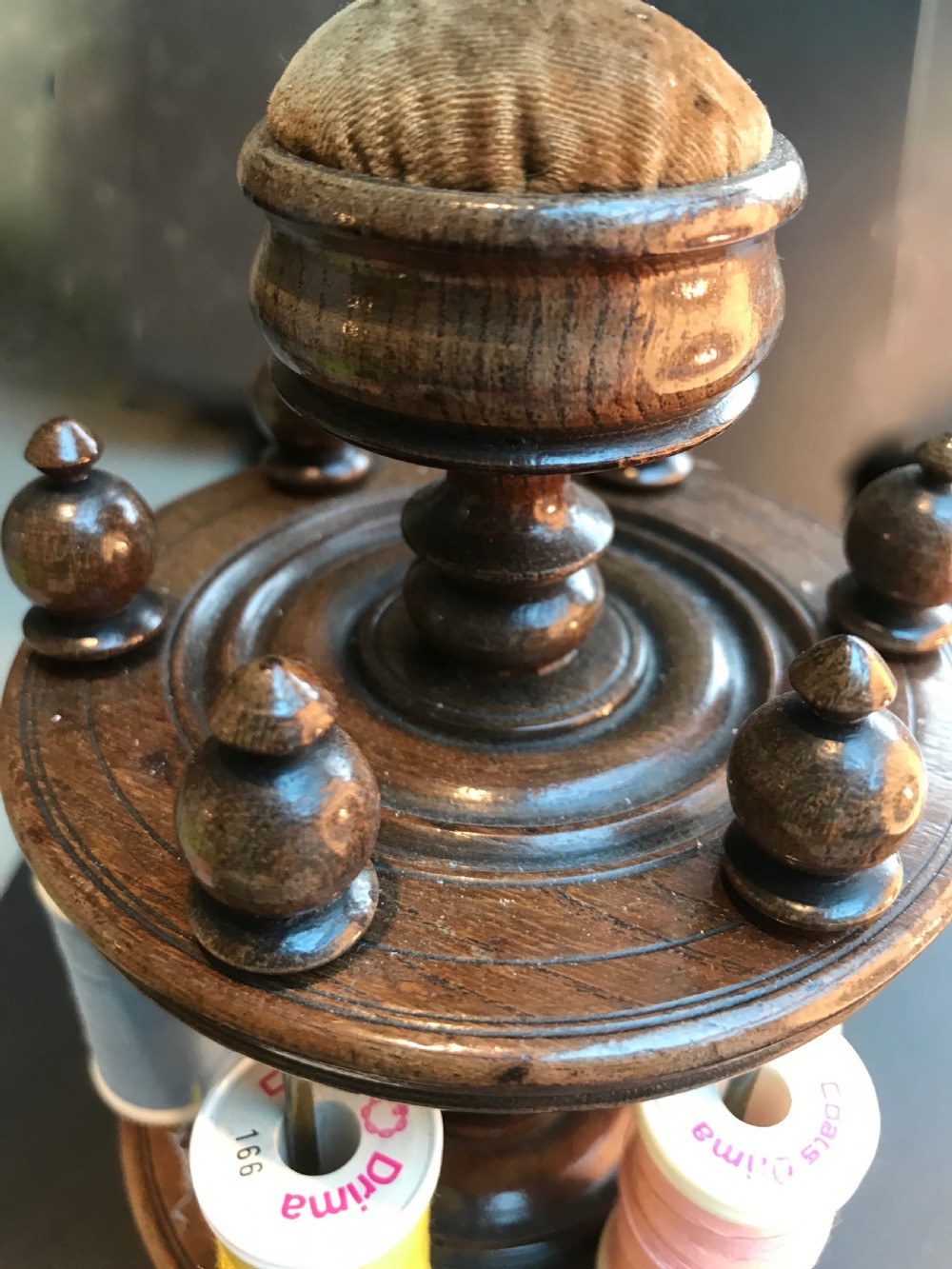 Antique Sewing Tower View III
