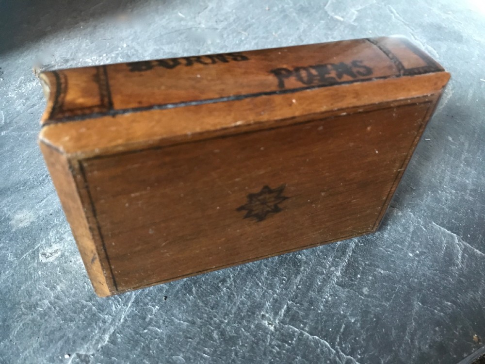 An unusual 19th century mahogany puzzle book box - Burns Poems  to spine View V