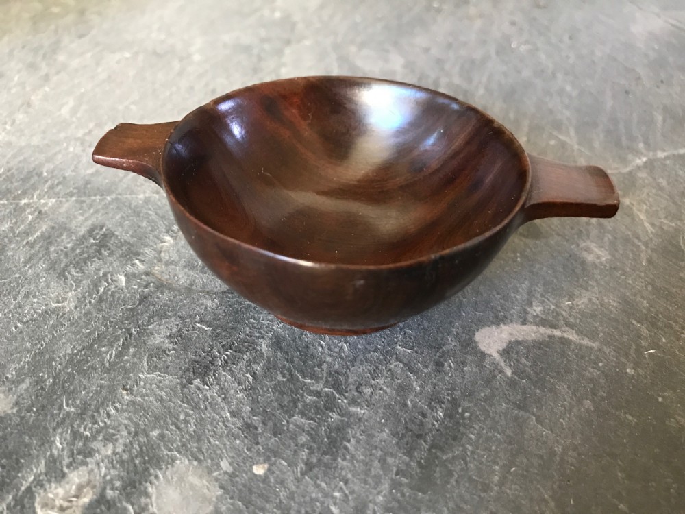 Antique Treen Scottish Quaich