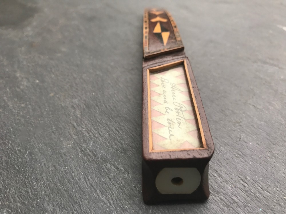Antique Treen Knitting Sheath - Durham View IV