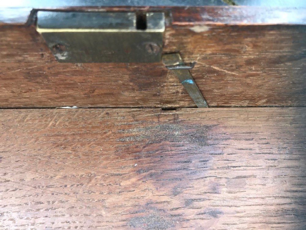 Antique Mini Oak Coffer View IV