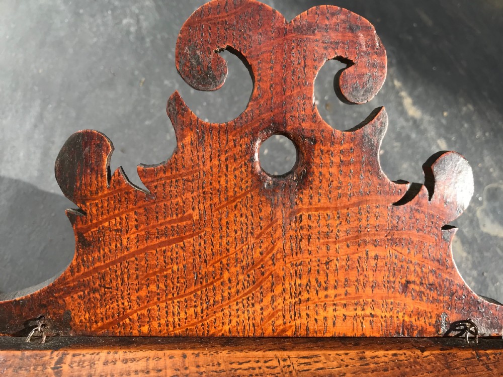 An 18th Century Oak Salt Box with drawer View II