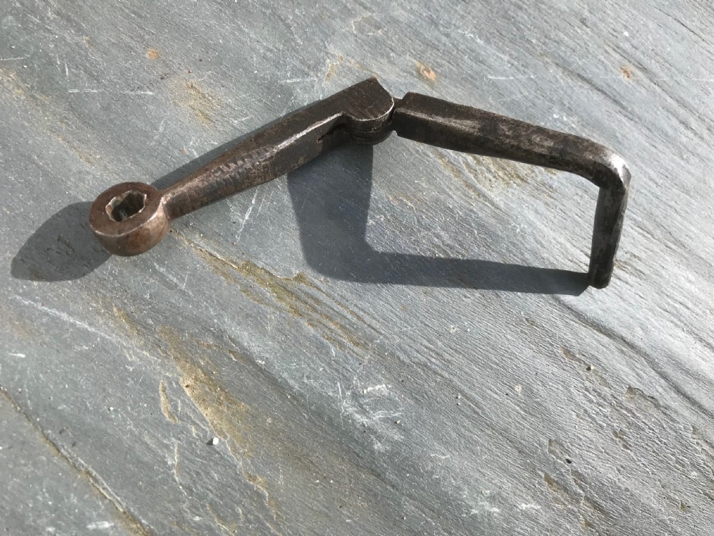 An 18th Century Treen lignum Vitae Coffee Grinder View VI
