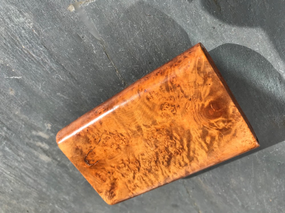 An unusual  mid 19th century snuff box in the form of a satchel View III