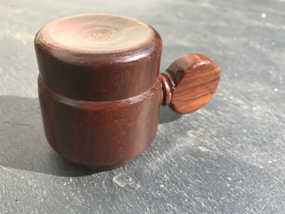 Antique Treen Lignum Vitae Nutcracker View II