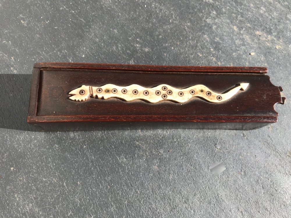 Antique Prisoner of War Games Box View II