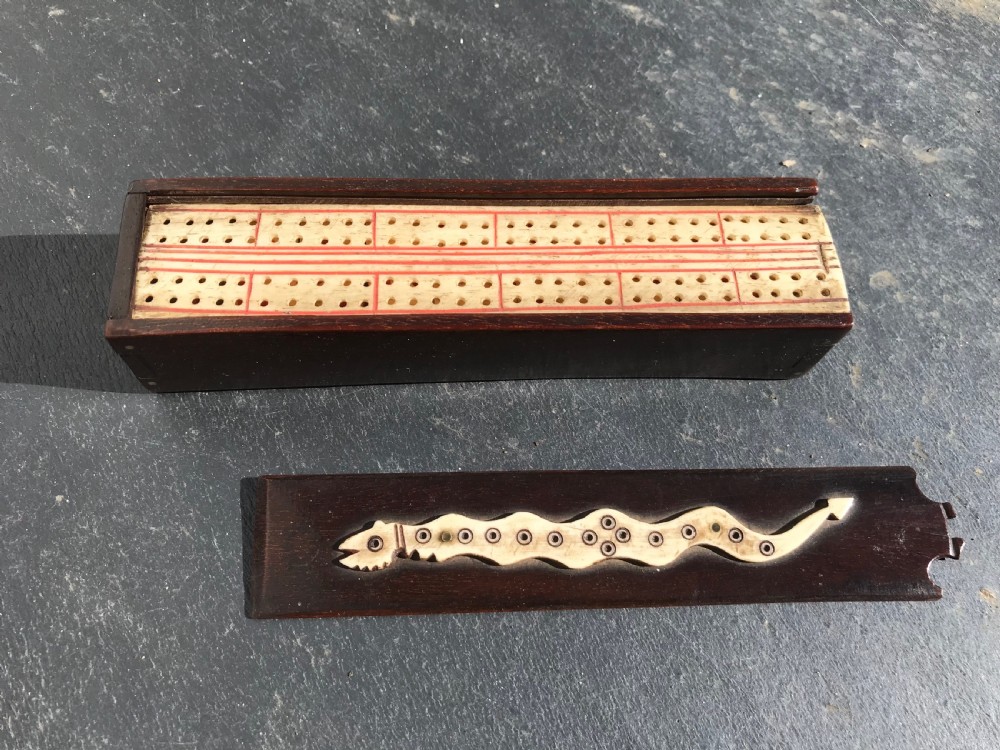 Antique Prisoner of War Games Box View III