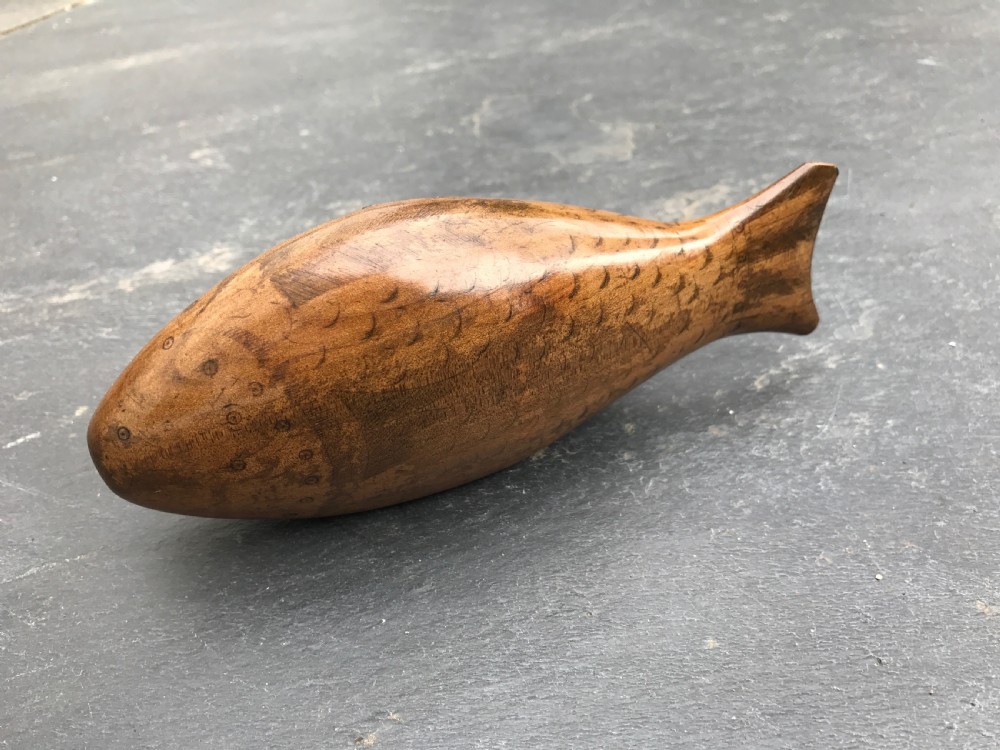 Antique Table Snuff Box - Fish View IV