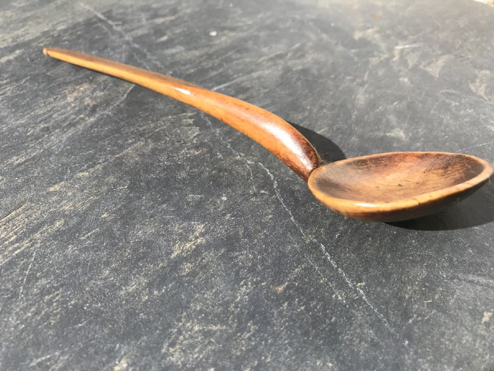Antique Welsh Sycamore Spoon View IV
