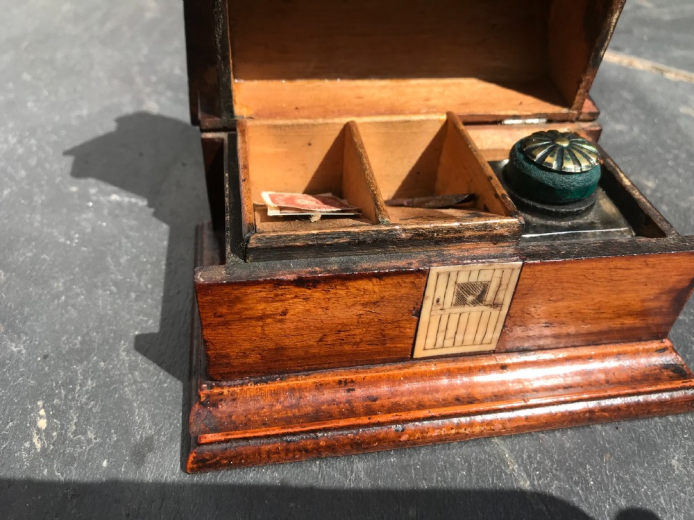 Antique Writing Box - House Shape View II