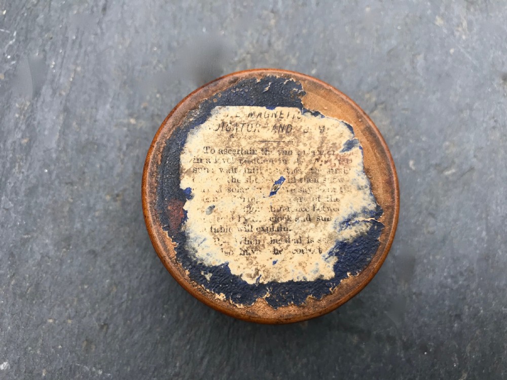 An Antique Sundial and Compass View III