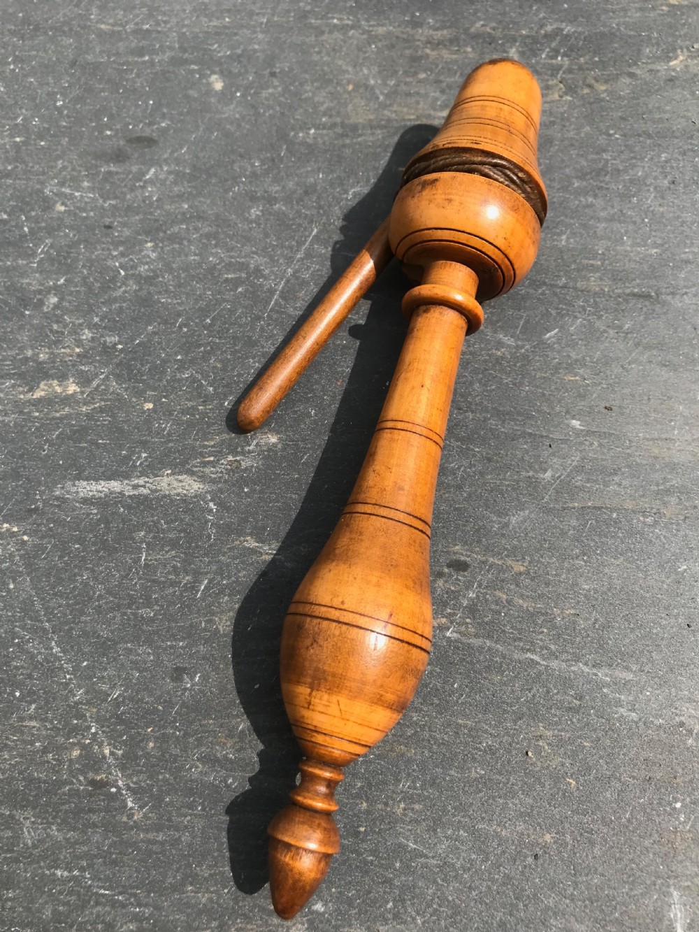 Antique Treen Teachers Clicker