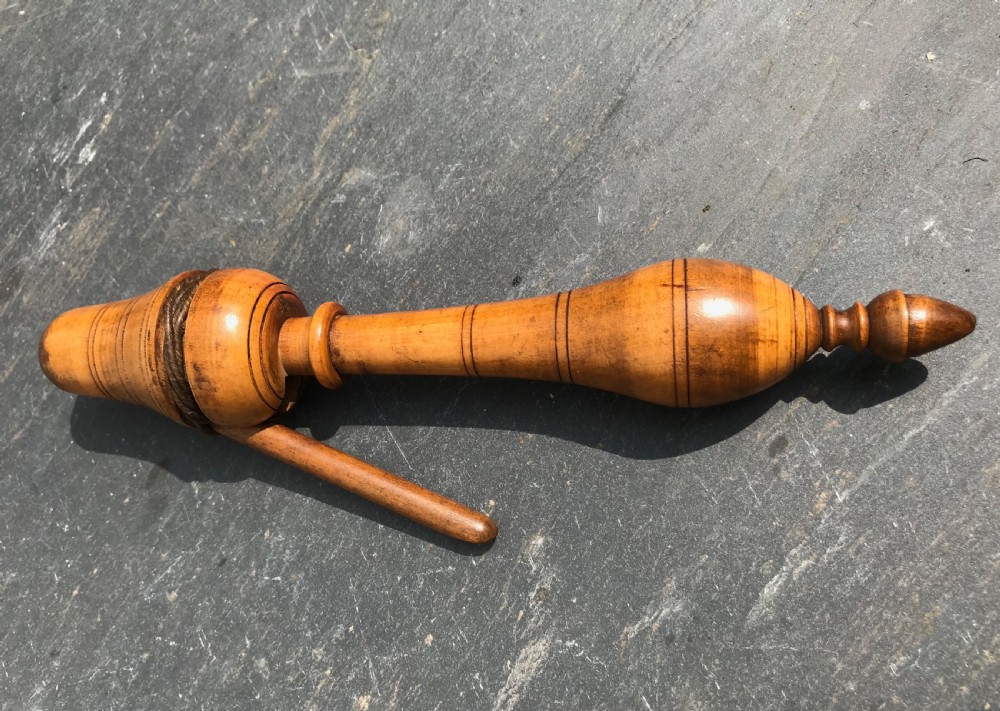 Antique Treen Teachers Clicker View II