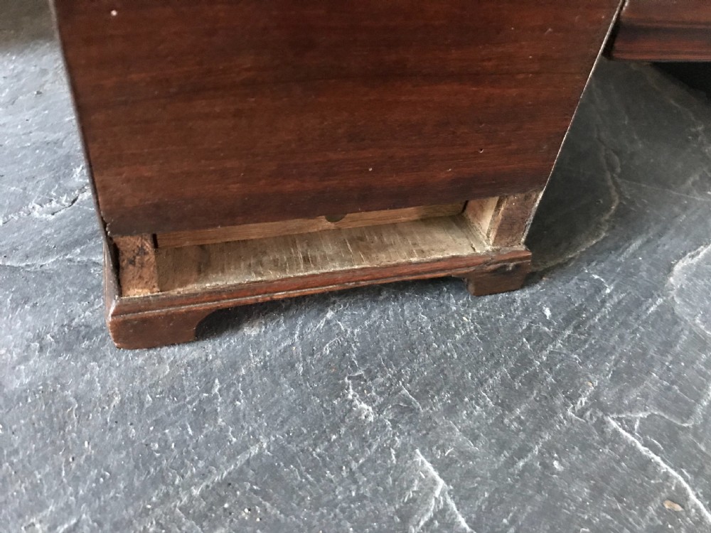 A George III  Secret Drawer Mahogany Tea Caddy  View III