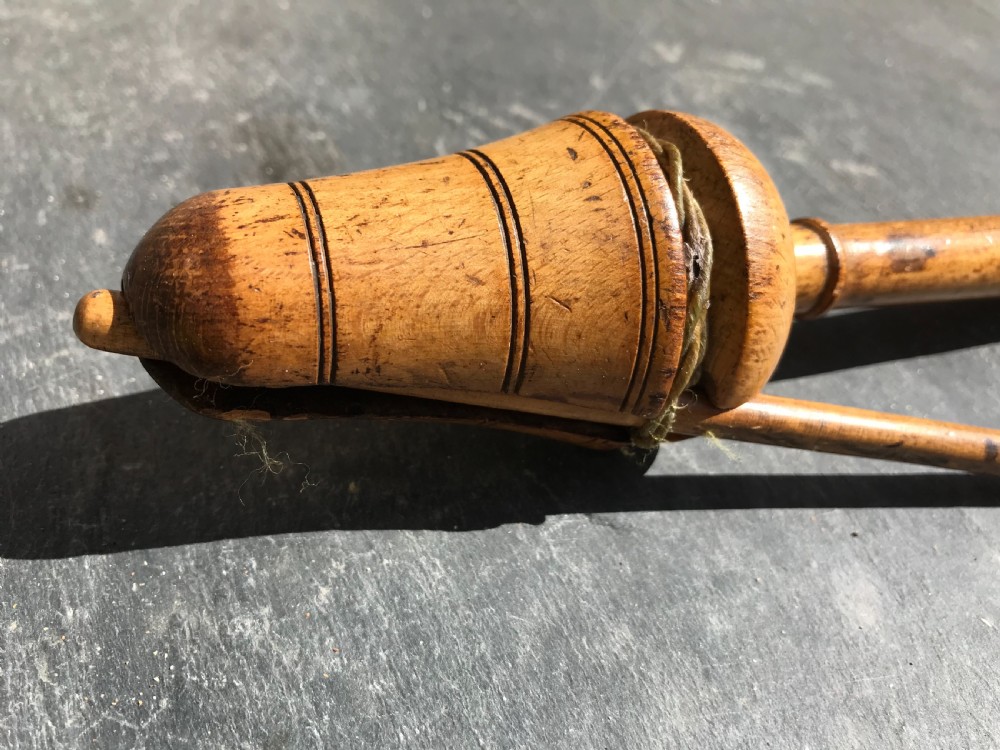 Antique treen teachers clicker View II