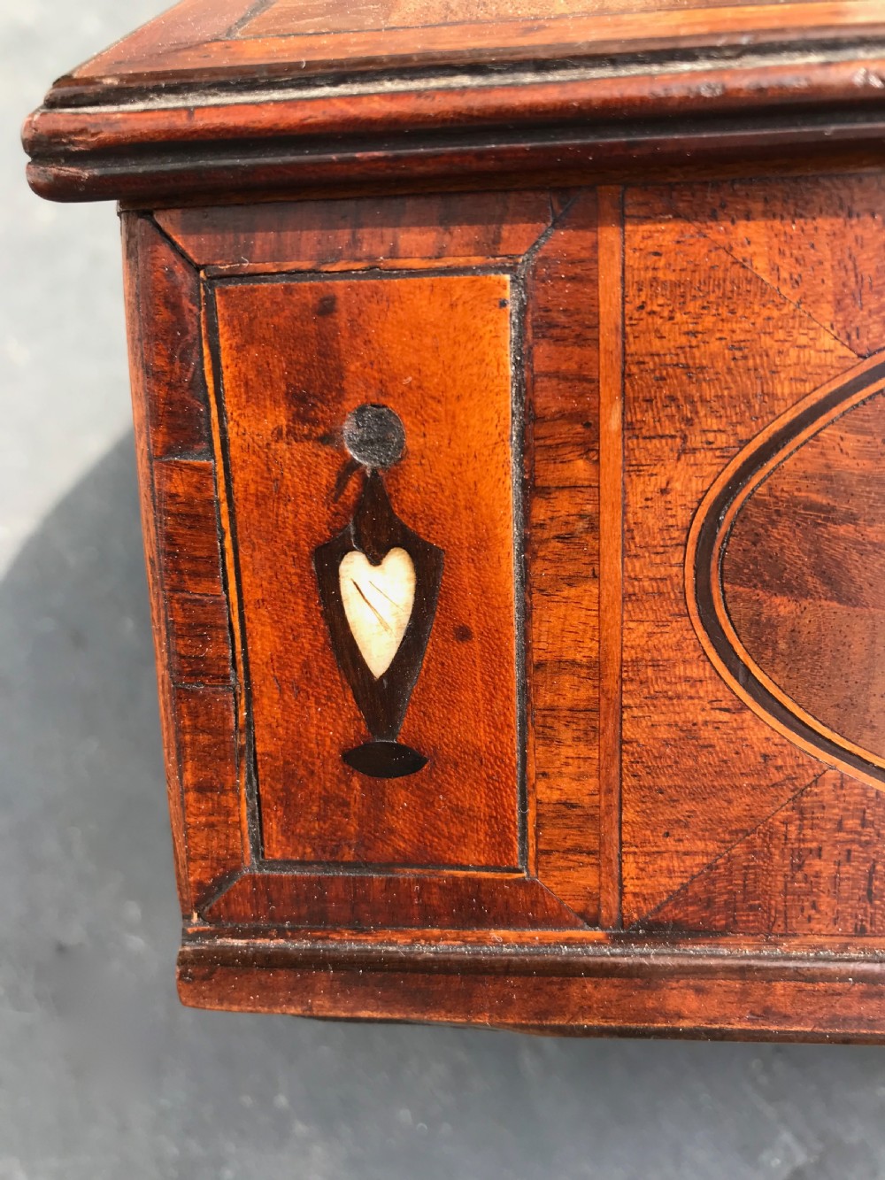 A Small Georgian Candle Box View II