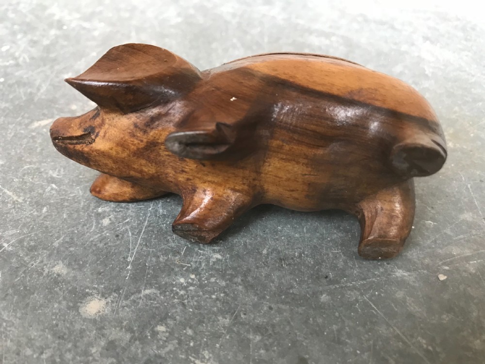 Antique Snuff Box - Pig View II