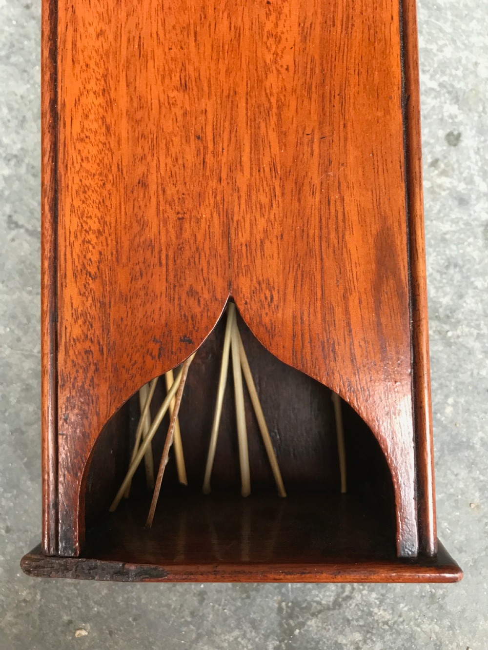 An Unusual Antique Rushlight Box View II